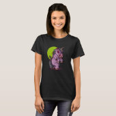 Zombieeinhorn T-Shirt (Vorne ganz)