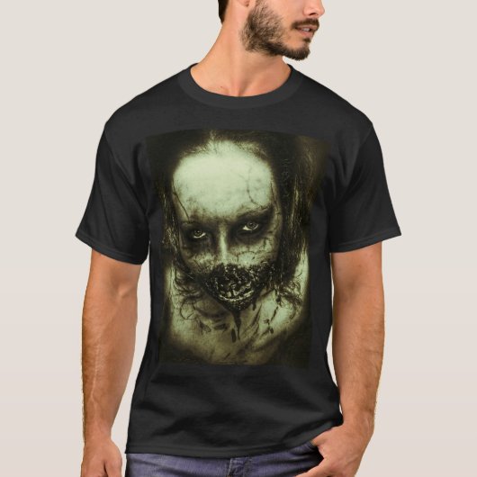 Zombiegesichtst-stück T-Shirt (Vorderseite)