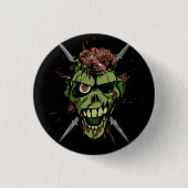 Zombiegraphik der mitchs button (Vorderseite)