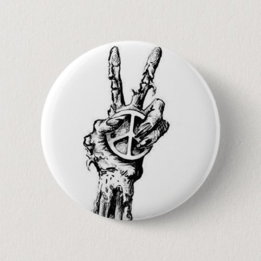 Zombiehand Button (Vorderseite)
