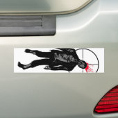 Zombiehauptschuss-Autoaufkleber Autoaufkleber (Auf Auto)
