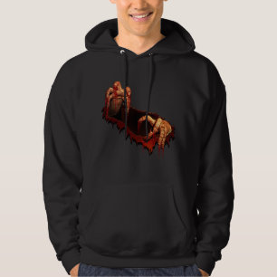 Zombiehoodie-Horror-Zombie-mit Kapuze Sweatshirt
