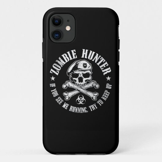 Zombiejäger Case-Mate iPhone Hülle (Rückseite)