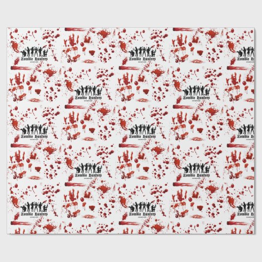 Zombiejäger international geschenkpapier (Flach)