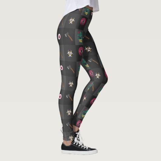 Zombiejäger Leggings (Rechts)