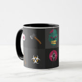 Zombiejäger Tasse (Vorderseite Links)