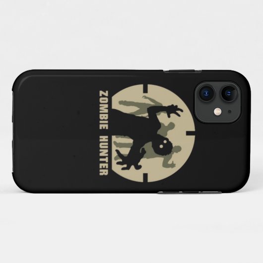 Zombiejäger-Telefonkasten Case-Mate iPhone Hülle (Rückseite (Horizontal))