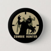 Zombiejägerknopf Button (Vorderseite)