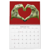 Zombiekalender 2013 kalender (Feb 2027)
