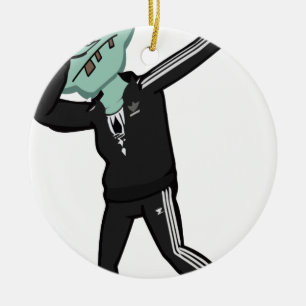 Zombieklecks Keramik Ornament