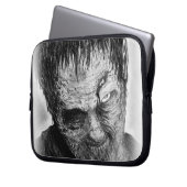 Zombielaptophülse Laptopschutzhülle (Vorderseite Links)