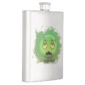 Zombiemoji-Lagerschild Flachmann (Rechts)