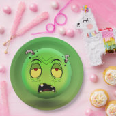 Zombiemoji-Pappteller Pappteller (Party)