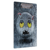 Zombiemoji Vintage Klemmbrett (Rechts)