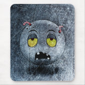 Zombiemoji Vintage Mousepad (Vorne)