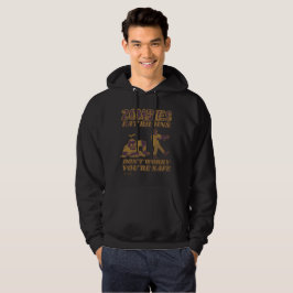 ZOMBIEN ESSEN BRAINS MACHEN SICH NICHT SORGEN, DAS HOODIE