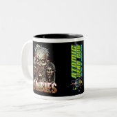 ZOMBIEN! ZWEIFARBIGE TASSE (Vorderseite Links)