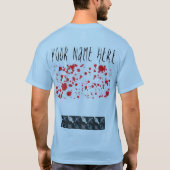 Zombiename T-Shirt (Rückseite)
