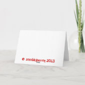 ZombieParrot "alles- Gute zum Geburtstag" Karte (Rückseite)