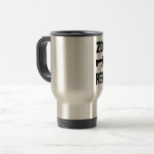ZombieRepellant Reisebecher (Vorderseite Links)