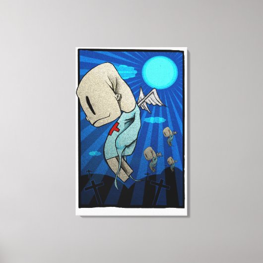 Zombies 2012 leinwanddruck (Vorderseite)