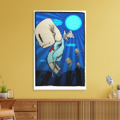 Zombies 2012 leinwanddruck (Insitu (Wohnzimmer))