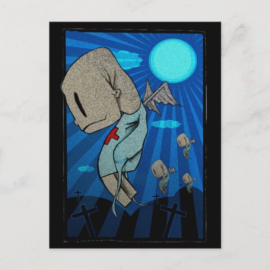 Zombies 2012 postkarte (Vorderseite)