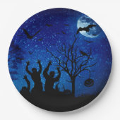 Zombies 2 Teller für kundenspezifische Papiere 9" (Vorderseite)