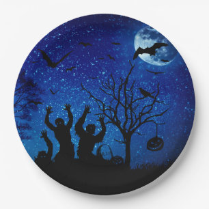 Zombies 2 Teller für kundenspezifische Papiere 9"