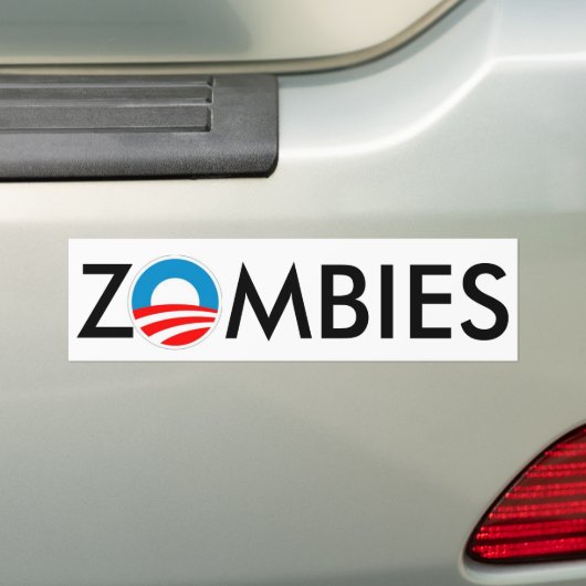 ZOMBIES 4 Obama-Schlamm Autoaufkleber (Auf Auto)