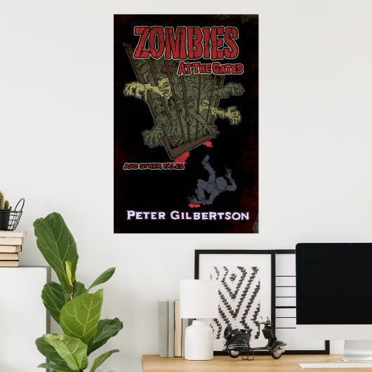 Zombies an den Toren Poster (Heimbüro)