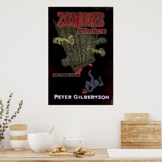 Zombies an den Toren Poster (Küche)