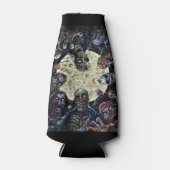 Zombies-Angriff (Zombie-Horde) Flaschenkühler (Vorderseite)