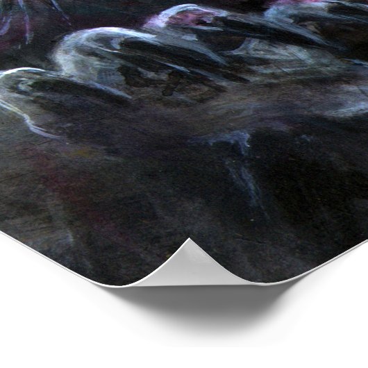 Zombies-Angriff (Zombie-Horde) Poster (Ecke)