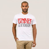 Zombies aßen meine Hausaufgaben T-Shirt (Vorne ganz)