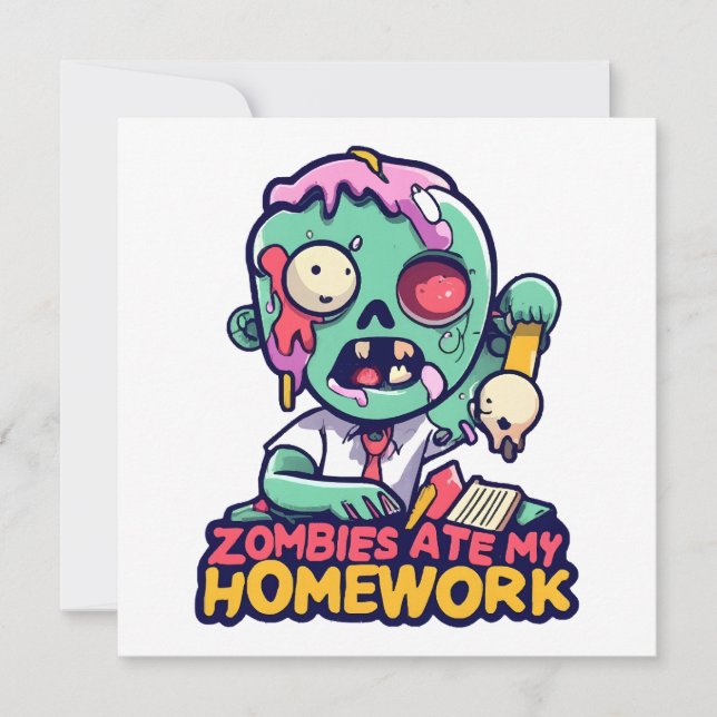 Zombies Ate Meine Hausaufgaben (Vorderseite)