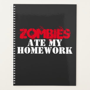 "Zombies Ate My Hausaufgaben" Leben tot Planer