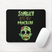 Zombies Ate My Pankreas T1D Typ 1 Diabetes Frauen Mousepad (Mit Mouse)
