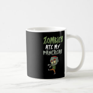 Zombies Ate My Pankreas T1D Typ 1 Diabetes Girl K Kaffeetasse