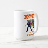 Zombies auf der Tanzfläche Kaffeetasse (VorderseiteRechts)