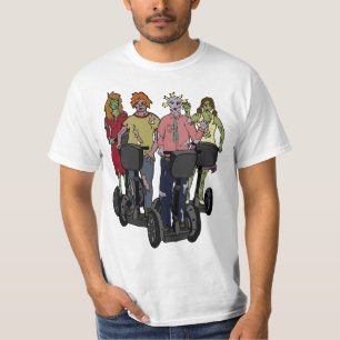 Zombies auf Segways 2, leichtes Shirt
