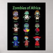 Zombies aus Afrika Poster (Vorne)