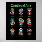 Zombies aus Asien Poster (Vorne)