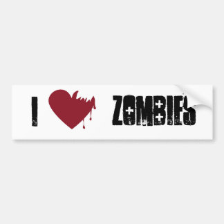Zombies Autoaufkleber