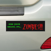 Zombies!! Autoaufkleber (Auf Auto)