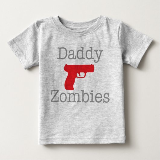 Zombies! Baby! Baby T-shirt (Vorderseite)