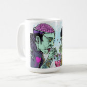 zombies Becher Kaffeetasse (Vorderseite Links)