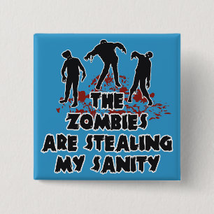 Zombies benutzerdefinierte Farbtasten Button