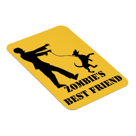 Zombie's bester Freund Magnet (Rechte Seite)