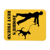 Zombie's bester Freund Magnet (Horizontal)